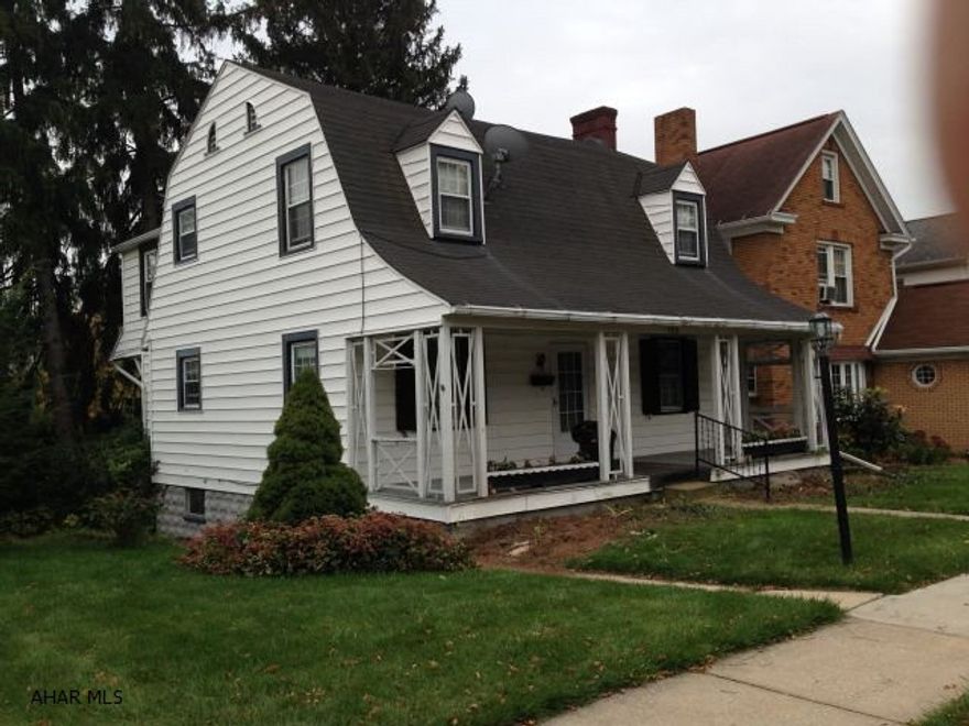 Cape Cod on a double lot with 4 bedrooms, 2 baths, wood-burning fireplace and carport in back. Conveniently located to everything.