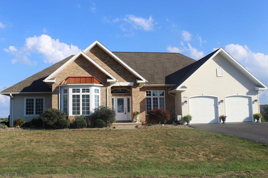 Location, Location, Location!!  Have you ever wanted to live in a development without an HOA, a well maintained Community pool & walking distance to a golf course? You have found your home!  This custom built 3 bedroom/ 2.5 bath home is located near Historic Downtown Bedford, Shawnee Lake, Raystown Lake, and Indian Lake.  Close to Blue Knob Ski Resort & Clubhouse.   So many amenities: Two bay garage with room for storage. Installed security system. Central air and Heat pump. This meticulously kept home, has an open living concept with gorgeous views.  Listed below appraised value. Motivated seller.