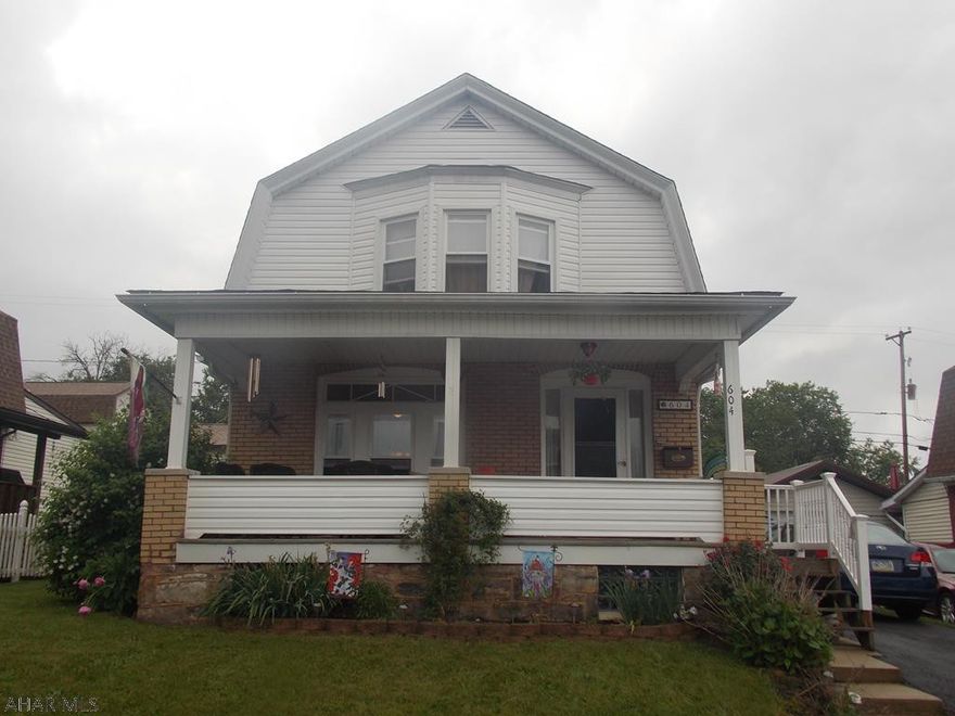 Move right in to this adorable home in a great neighborhood.  Very well maintained inside and out this brick and vinyl home has a maintenance free exterior and all but two of windows have been replaced. The seller just added new floors in the LR, DR & foyer.  They also added central air to keep you cool on those hot muggy days and a heat pump and blown insulation to keep you warm this winter. You will love the view from the front porch and the new deck in the back is a great place for a picnic or to relax while the kids play in the yard. While you are there, enjoy the flowers that are blooming from spring to summer. This is a great home for your family, schedule your showing today!