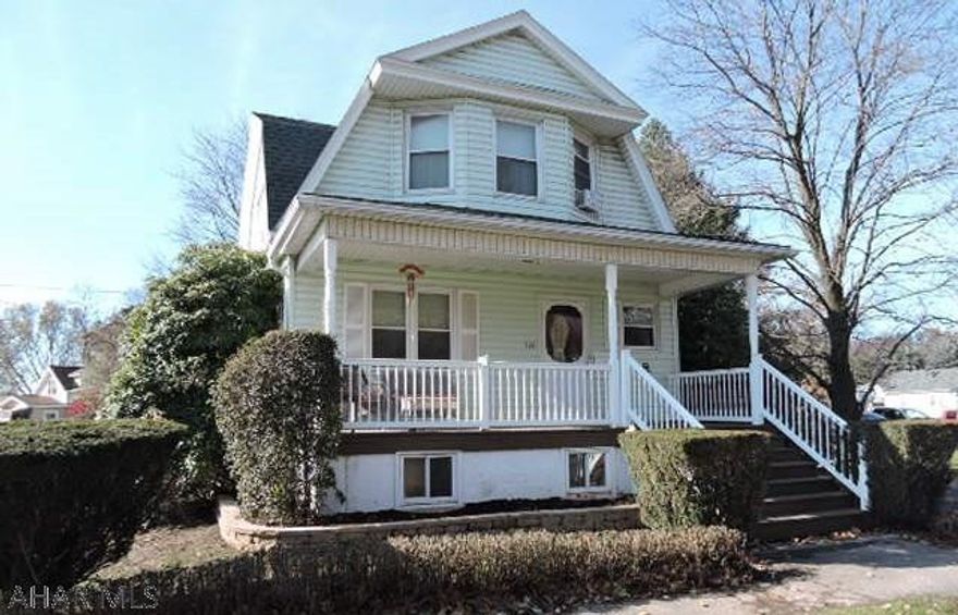 Charming home with natural woodwork & original fireplace, pocket doors between living room and dining room.  Large eat in kitchen with lots of windows overlooks big level yard and opens to private 16x20 deck. Nice size bedrooms each with lots of closet space.  Coal/Wood burner supplements heat, utility bills are available with the sellers disclosure.  12x14 garden shed and oversized 1 car garage with plenty of off street parking.  Pittsburgh potty in basement & lots of possibilities for a man cave.  Sellers have recently enhanced the  landscaping.  This property no longer requires flood insurance.  LOMA docs uploaded as other.