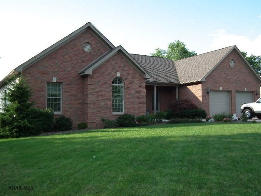 This beautiful 1 story brick/vinyl home sets on a 100 x 150 landscaped and hard scaped yard. Home has open floor plan with show case flooring and Wood Mode cabinets in kitchen, granite counter on kitchen island and in all bathrooms, marble fireplace in Great Room, double hung doors to screened in sun room and patio, spacious Mstr. Bedroom with W/I closet and additional shelved closet, Mstr. Bath with separated granite vanities, 2 kitchens, 2 laundry rooms, 3 baths, finished basement with huge storage room. Best of both worlds hot water heat and central air. Built by Crossman, Castle, and Marino. This is a must see, 4 bedroom (1 in basement), 2 car garage. Take a look at pictures!