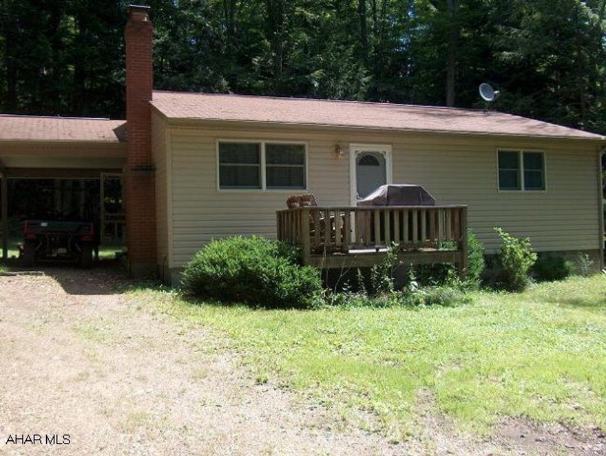 Very private 2 BR stick built home. New carpets & laminate, kitchen appliances stay, furniture is negotiable.