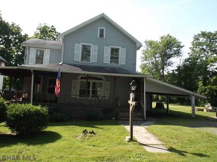 Nice home  on 1 acre lot in a country setting. Interior needs updating- but with a little effort it  would be a such a cozy home. Great front porch for relaxing on, large level back yard for outdoor activities. Furnace & oil  tank replaced in 2016, Roof in 2005, Siding in 2004. Newer windows on main level. This is an ESTATE property, SELLER will not make any repairs. Property priced with this consideration.