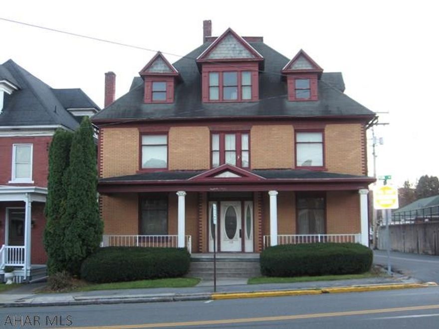 Many possibilities could be had with this office building located on a busy street in downtown Bedford and zoned Residential/Light Commercial.  Easy accessibility with on street parking in the front and hard to find off-street parking in the rear.  This property is offered in as is/where is condition.  Other restrictions apply.