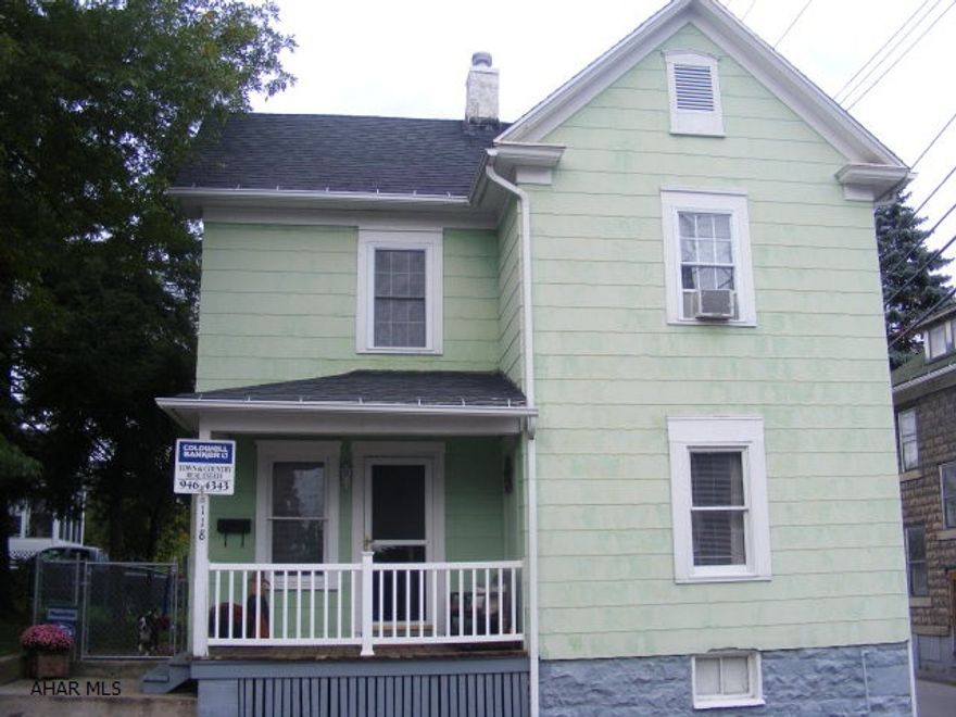 Newer windows on 2nd floor, fenced in yard, balcony off master bedroom.  close to public playground