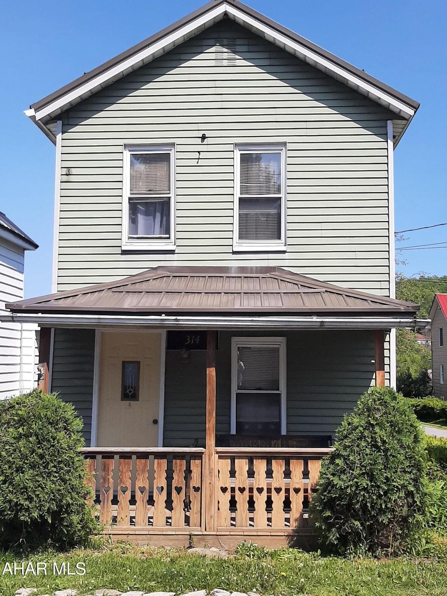 Nice corner lot in Northern Cambria with a 2 bedroom 1 bath starter home waiting for its new owner. Awesome 20x44 garage with a huge loft area. This property could be used as your next investment property or a single family home with the garage to start a home based business. Call for your tour today!