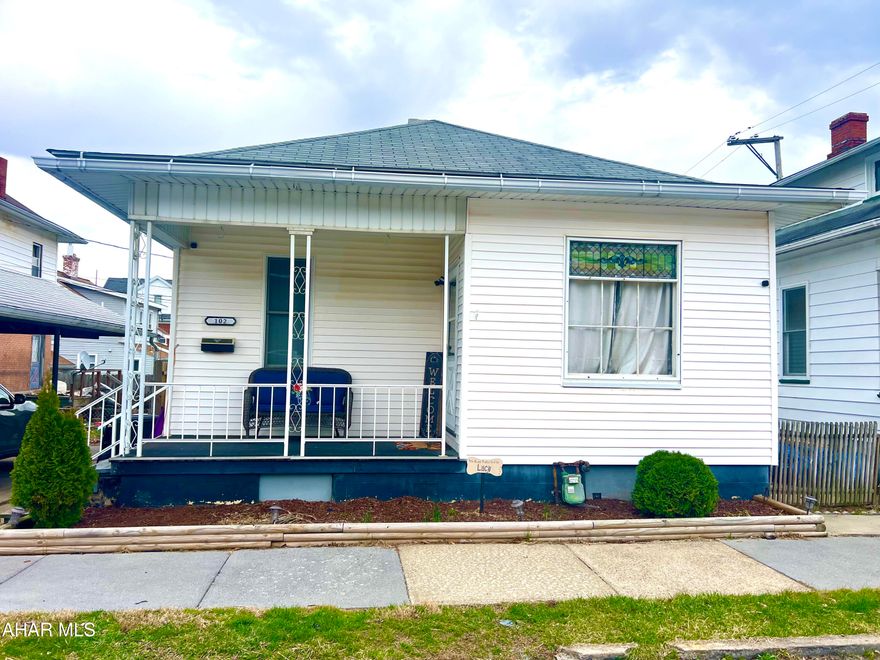 Sweet and well maintained, this 2 bedroom, 1 bath Bungalow offers both comfort and convenience. Ideally located near the Altoona Campus, as well as shopping, dining and entertainment. This home is perfect for easy living. Enjoy outdoor gatherings in the fenced in yard, thoughtfully designed for entertaining family & friends. Unwind the covered back deck and relax with your favorite beverage. Ample Storage in a Large Dry Basement where you will find Laundry and a workbench. Additional space on the covered front porch for relaxing makes for a dry entry to the home out of the elements. Schedule your showing today!