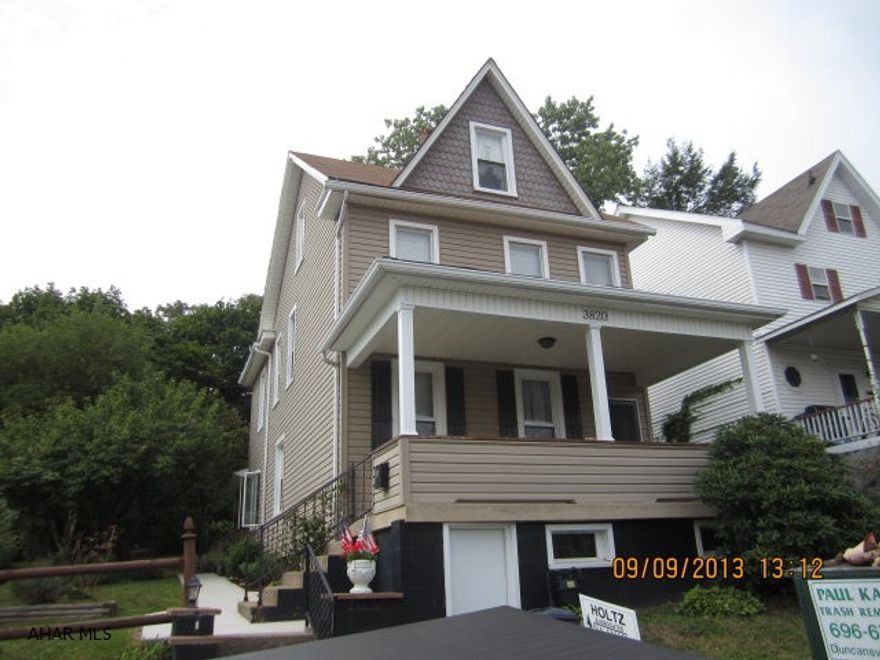 Great location!  Don't miss this opportunity.  This home features a large first floor bath and first floor laundry both new in 2007, a formal dining room and living room, plus 3 bedrooms and a full bath on the second floor.  The walk up attic provides plenty of storage.