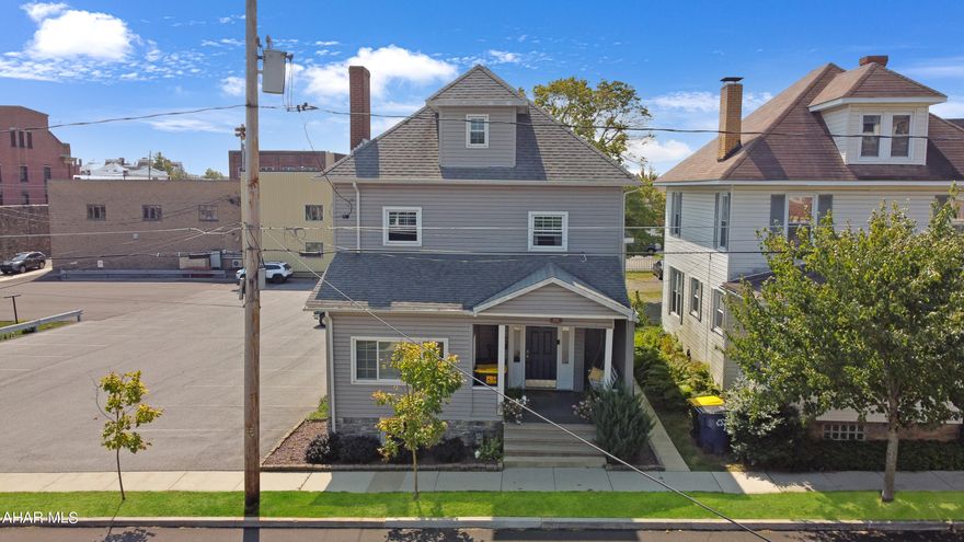 Welcome to 216 W Crawford Street in the Ebensburg Borough, Central Cambria School Districts. This spacious & well manicured home has been tastefully updated over the years & is within walking distance to all parks, shopping, etc. A few standout features include newer windows, roof, siding, 200 amp electrical service, mini splits, insulation, & so much more! As you enter the main floor you are greeted by a spacious living area w/ gas FP, office, dining room, spacious kitchen w/ included appliances, 1/2 bath w/ laundry, & a rear mudroom. The 2nd floor features 2 large bedrooms, your master bedroom w/ a HUGE walk-in closet & finally your full updated bathroom! The attic is fully finished & features your 4th bedroom & the potential for a 5th or a bonus room. The basement is unfinished but is excellent for storage or the possibility to finish in the future. The exterior features a covered front porch, fenced in rear yard w/ a deck & so much more. Call today!