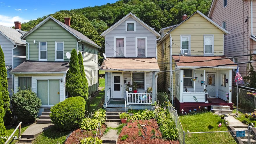 Welcome to 608 Forest Avenue! This charming property is currently thriving as a rental but holds fantastic potential as your personal residence. The main floor features a cozy living room, a bright dining area, & a functional kitchen. Upstairs, you'll find two inviting bedrooms & a full bathroom, while the unfinished basement is ideal for storage & houses your laundry. The exterior offers convenient off-street parking, relaxing covered front & rear porches, & a spacious yard perfect for outdoor activities. Currently, this property rents for $580 per month, w/ the landlord covering garage, water, & sewer costs. This property also features a new furnace!Whether you're looking for an investment or a place to call home, 608 Forest Avenue has so much to offer!