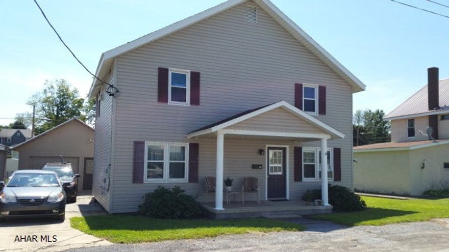 This is a must see... get the country living feeling with being just outside of State College and Altoona!!! Newly renovated KIT, DR and Bath.  Large over sized garage w/ driveway and off street parking.  Perfect sized fenced in yard for entertaining or just taking in the tranquil setting!