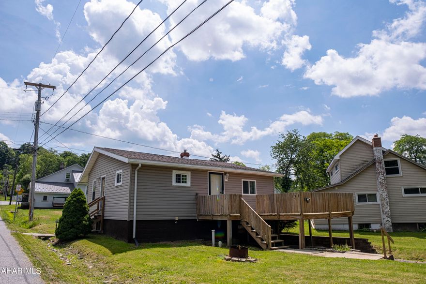 Well maintained Ranch home in Hollidaysburg School District. This property features 2 bedrooms and a full bath and convenient laundry. Nice size living room open to the kitchen. Enjoy the outside on the large deck. Schedule a tour today.