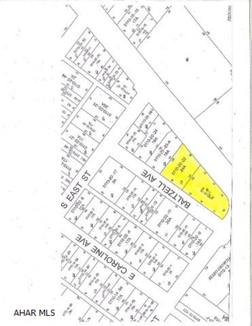 Commercial lot on the corner of E. Pleasant Valley and Kettle Street