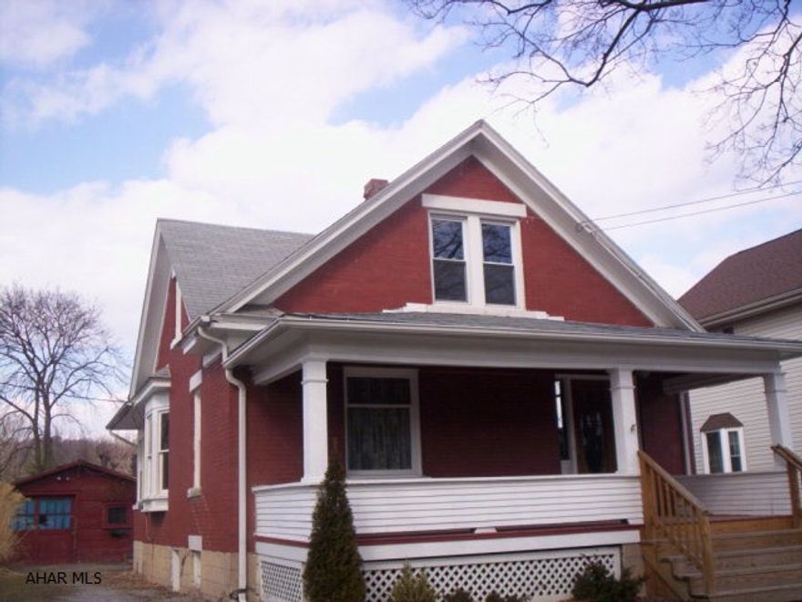 Potential commercial property. Nice 3-bedroom home with hardwood floors and central air.