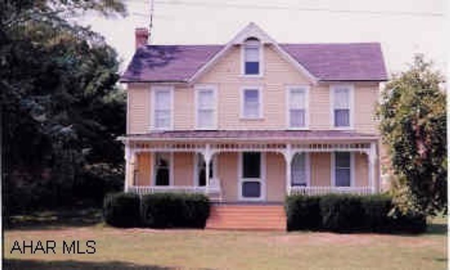 55 Acre Farmette with vinyl sided house, barn and outbuildings. Suitable for horses or cattle.