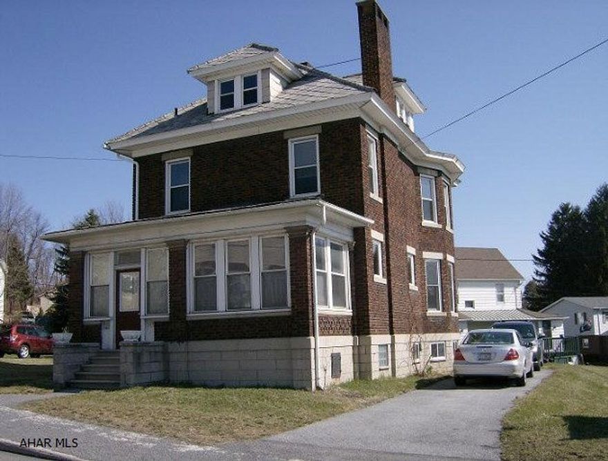 Well maintained 3 BR, 2 1/2 story brick home on a 50 102 lot. Hardwood floors, stone fireplace. Can be used as a residence or an office