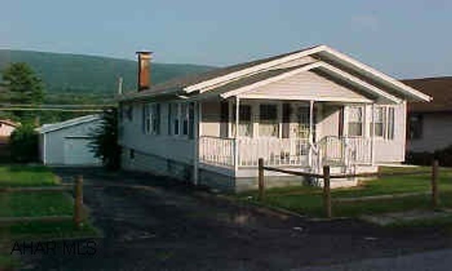 One story, vinyl exterior, detached garage, large lot. Vacant - take key and go. "PROPERTY BEING SOLD AS IS"