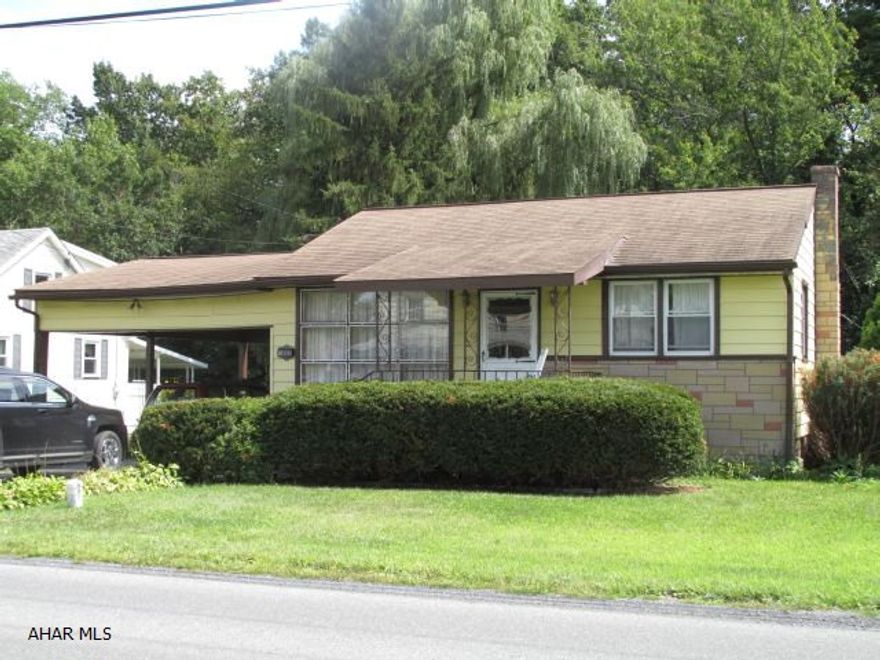 Adorable 2 bedroom ranch.  Great starter or retirement with large carport and detached shed.  Peaceful neighborhood with fishing stream in rear.  *Seller must find suitable housing.  Motivated Seller!!