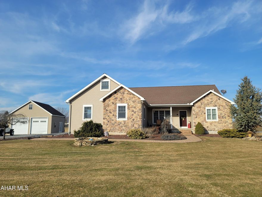 Beautiful 07 build in a sought after area of the Cove. This home has beauty in every corner. Many touches make it a unique home. Wood floors, Custom Kitchen with a chef worthy stove and plenty of space. 3 living areas for space to spread out. 3 bedrooms and 2 baths on main level as well as a full bath, bedroom and family room on 2nd level with beautiful skylights. Basement is huge with a number of usable finished areas including an area set up as a theatre room. Master bedroom suite has a garden tub, shower, and a large walk-in closet. Built in entertainment cabinet and double sided fireplace in living room.  This home will sell fast and is move in ready!