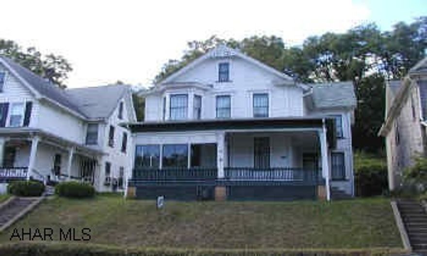 Nice large home, living room, dining room, kitchen, family room, 3 bedrooms, bath.  Refrigerator, range, window treatments. Hardwood floors, garage. Large home with hardwood floors, Refrigerator, range, window treatments.  Garage