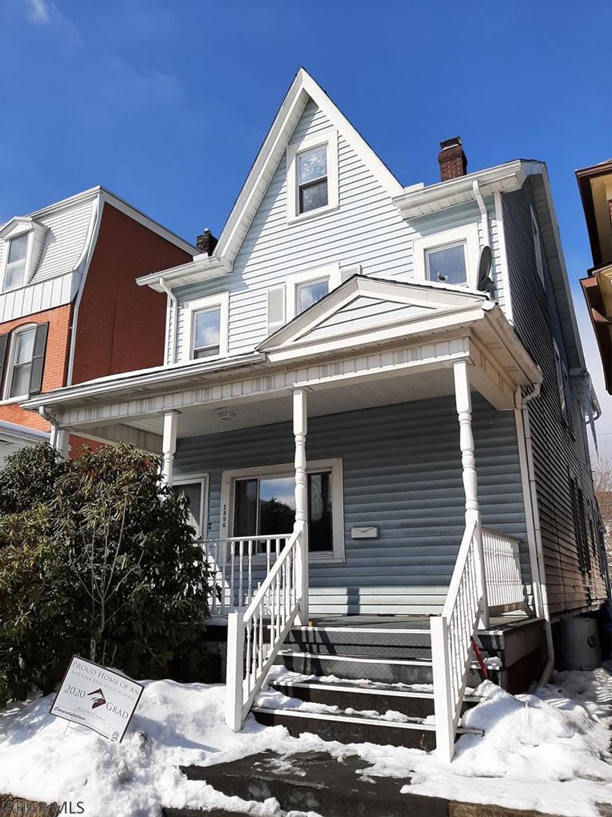 Large 2 1/2 story home, 4 bedroom, 2 bath home. Modern kitchen, first floor laundry. Vinyl siding, newer roof, replacement windows, covered patio, off street parking...Call for showing.