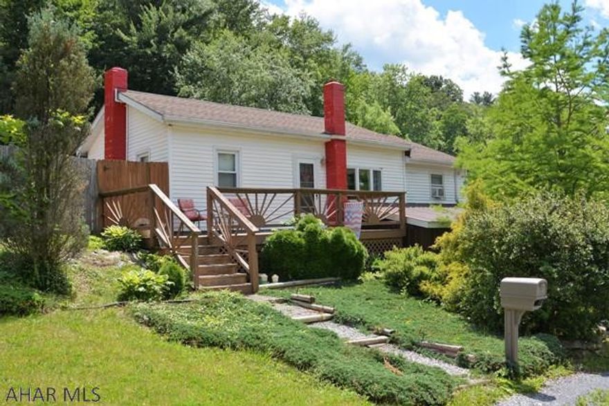 Conveniently located ranch home located near Defiance Elementary. Large living room, eat-in kitchen, first floor laundry, and much more. Large detached garage and fenced in outdoor living space. Located near Lake Raystown and State Game Lands. Call for more details!