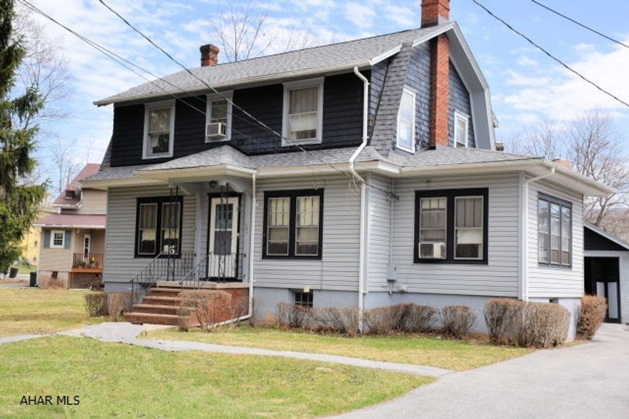 Such a great location for this charming two-story Dutch Colonial home featuring 3 BR, 1 BA, eat-in kitchen, living room with fireplace, formal dining room, and first floor den/office. New Roof. This home needs some updating, but the charm, character, and location make it well worth the effort.  Make this YOUR dream home!