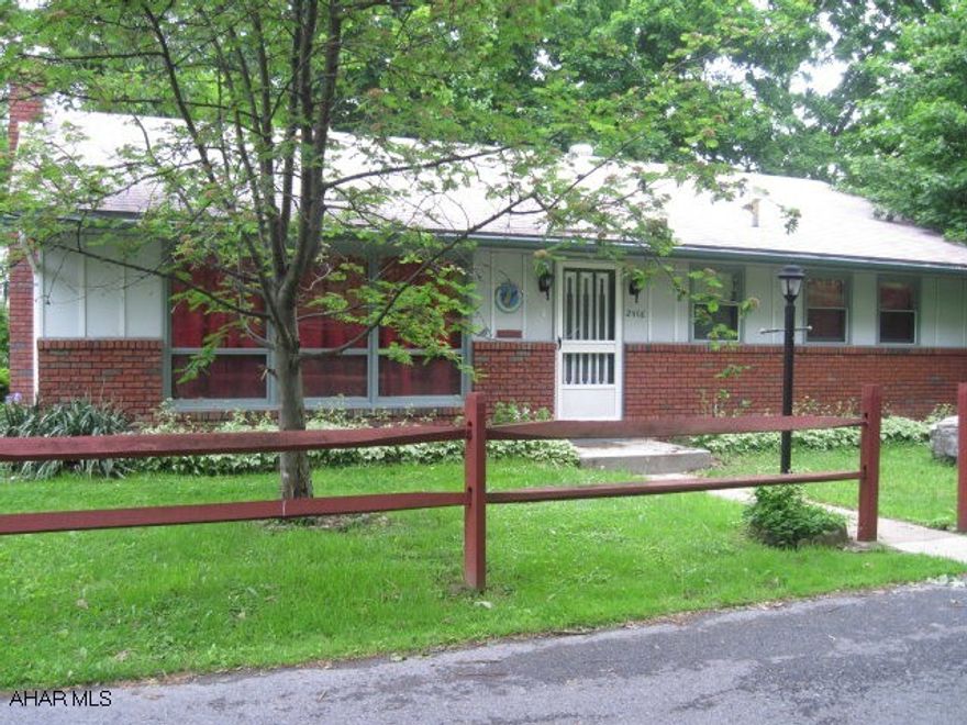 Nice Ranch home on large lot, dead end street for privacy.  2516-2520-2522-26 Crawford Ave.  Woodburner in basement.  Basement is partially finished - all appliances included.