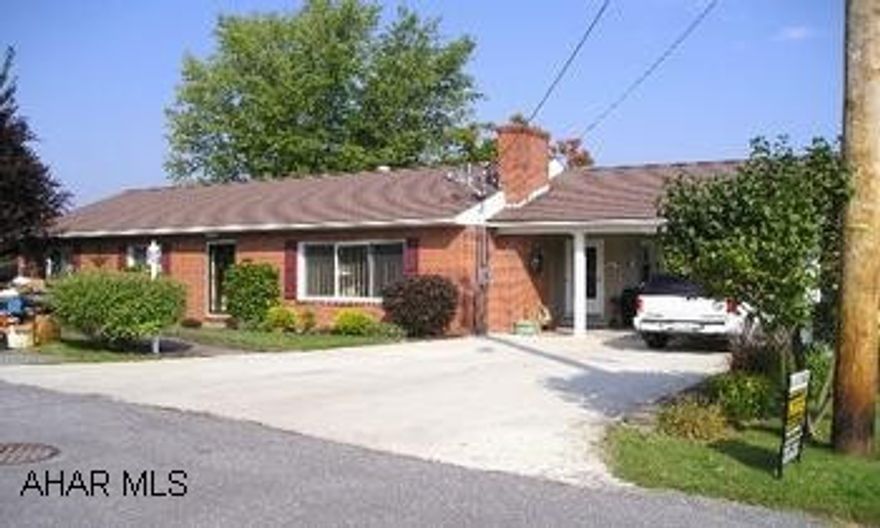 Well-maintained ranch in "Orchard Heights", a great location!  (DIRECTIONS - Business Rt. 220 to Fallowfield Drive, 1/2 mile to Borough line.  Sign.