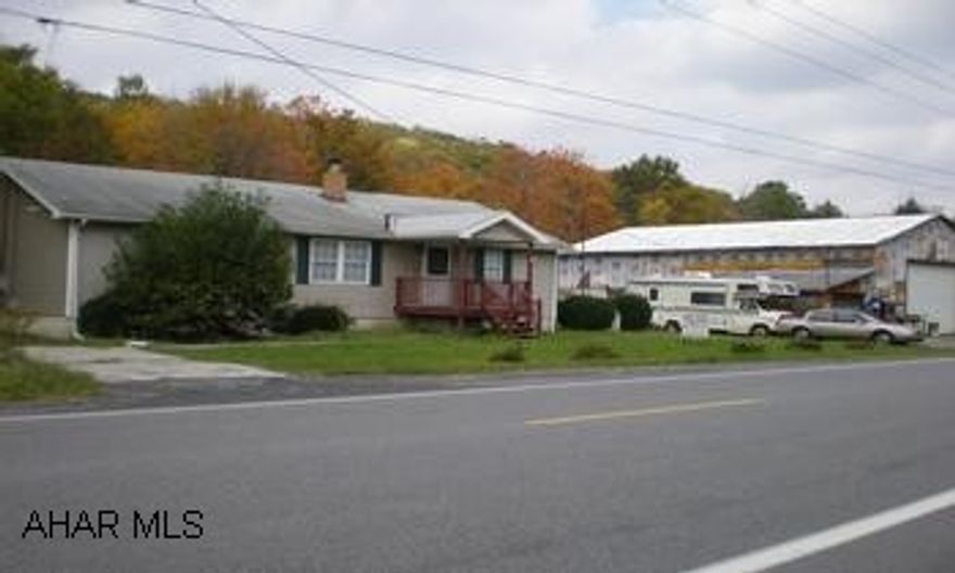 Remodeled rancher on 4.5 acres with large commercial garage. Home may be sold separately for $79,900. Remodeled rancher on 4.5 acres with large commercial garage. Home may be sold separately for $79,900.