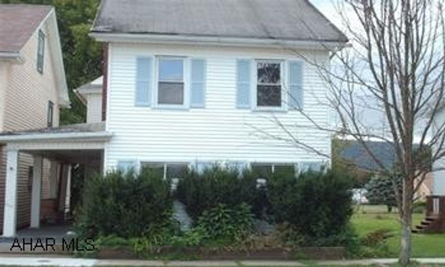 2 story Bellwood home, 3 BR., 1 bath, SOLD  "AS IS" 2 Story Bellwood home vinyl sided thermo windows, deck, great fixer upper sold "As IS"