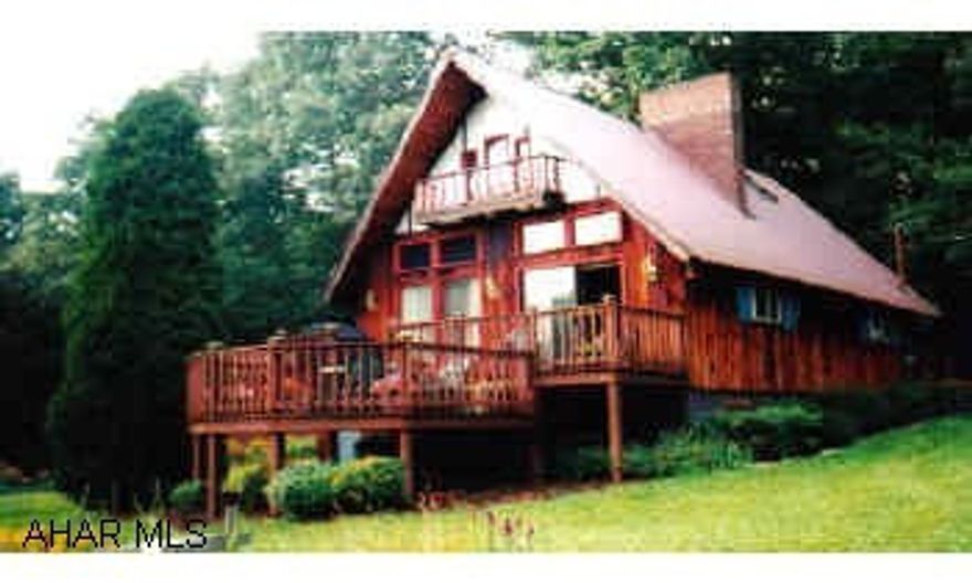 Cozy chalet on .91 acre lot with 2 sheds, 16x28 workshop, 2 fireplaces, cedar siding, family room could be 3rd bedroom. Only 2 miles to Blue Knob Ski Resort and State Park. DIRECTIONS: Blinking light in E. Freedom turn R to Blue Knob at 4 way intersection Cozy chalet on .91 acre lot with 2 sheds, 16x28 workshop, 2 fireplaces, cedar siding, family room could be 3rd bedroom. Only 2 miles to Blue Knob Ski Resort and State Park. DIRECTIONS: Blinking light in E. Freedom turn R to Blue Knob at 4 way intersection turn L - go 3.4 miles turn R on Lane.  Vaulted ceilings.