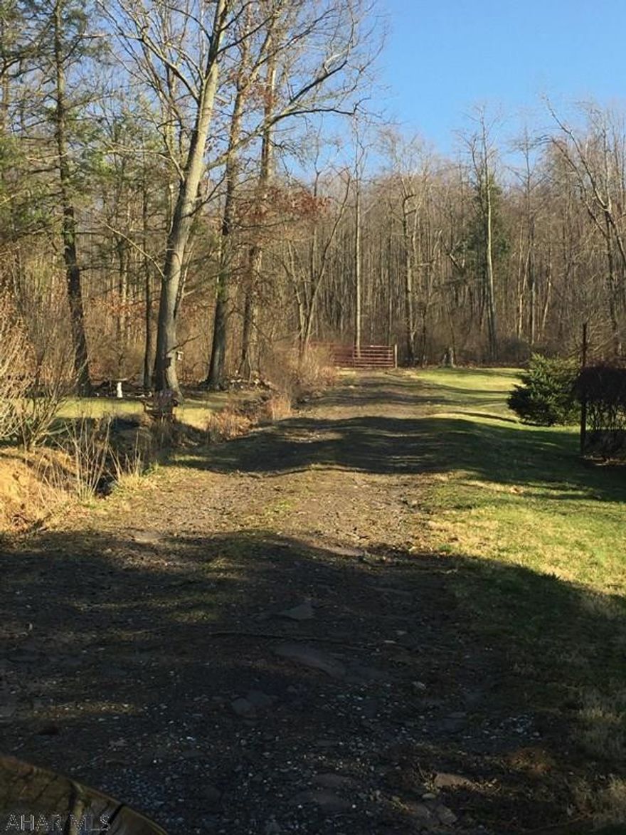 46 acres in Hollidaysburg. This property is bordered on 2 sides by state game lands. Loads of possibilities for this land. No perc tests have been done. There are 3 access points to property.