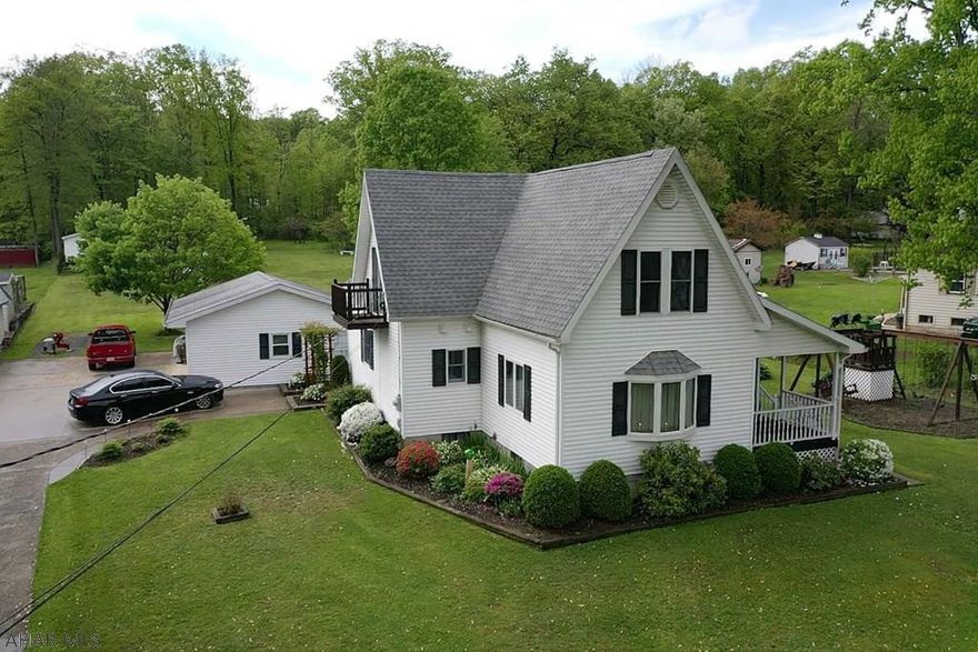 This great 1.5 story home on Brush Mountain Rd is situated on almost an acre with a large detached 2 car garage, shed, and above ground pool. But wait, there's more! There are 3 bedrooms, 1.5 baths, a sunroom, and a kitchen that is open to the dining room. The home is well kept and has been well maintained. The location makes getting to Altoona or Hollidaysburg very easy!
