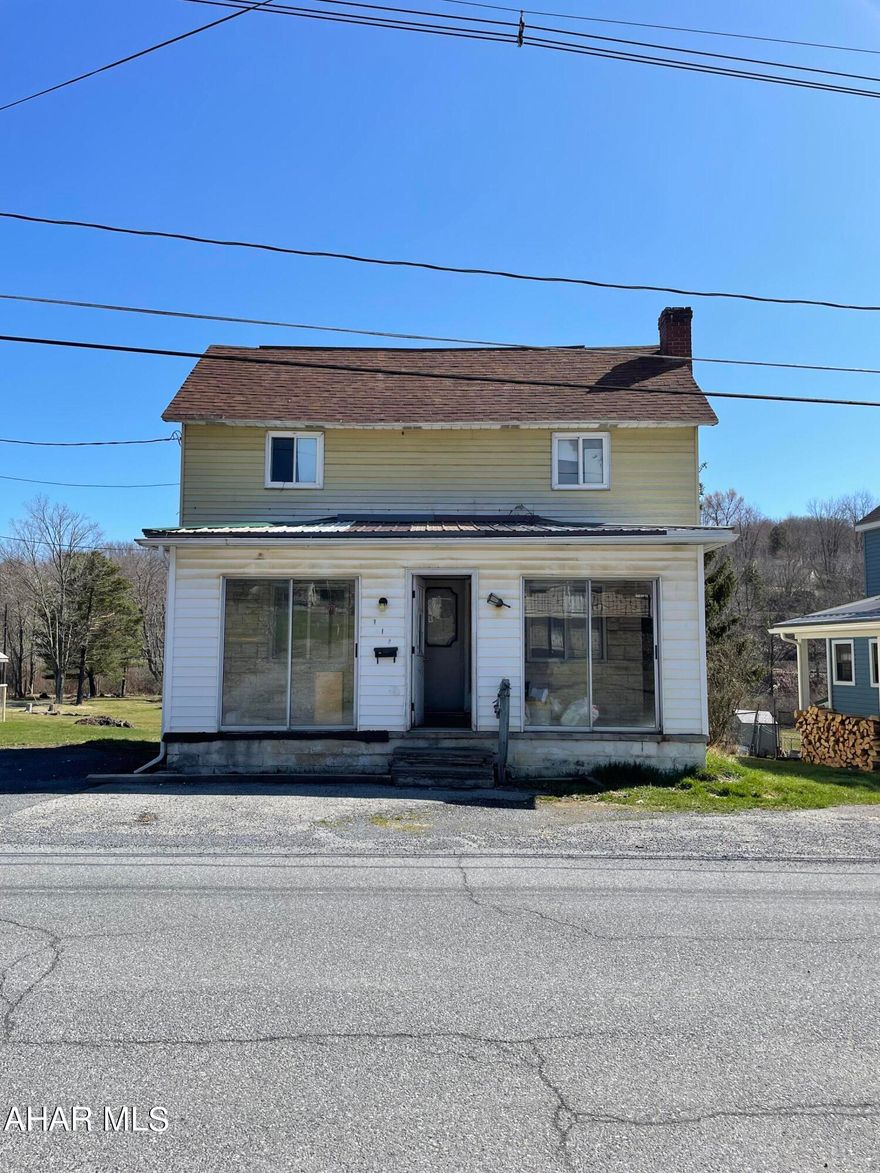 Property is a fixer upper. No utilities on.  Sold AS IS. Use caution when showing property.