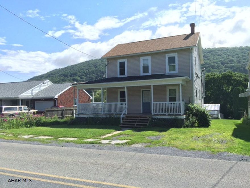 Charming farmhouse style with wrap around porch.  3 bed with updated baths, new roof, updated mechanicals, vinyl sided, freshly painted.