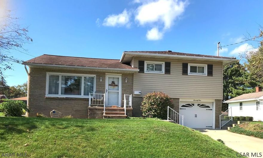 Come tour this very well maintained move - in - ready 3 bedroom, 1 full bath, 1 half bath home. This multi-level home is located in Stonycreek Township and features a separate living room, dining area, and eat in kitchen. This property also features a bonus room that can be used as a rec. room or office, a 1 car integral garage as well as a covered porch in rear. New Furnace - 2020. Central Air Installed - 2021. Sewer Compliant!