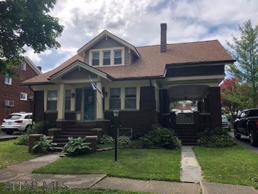 Stately, solid brick 2 story with 3 Bedrooms, 2 Full Baths.  All new carpet throughout.  1 car garage with attached workshop.  Large porch for entertaining.  Partial fenced yard for pets plus additional large side yard.  A must see in a great neighborhood!
