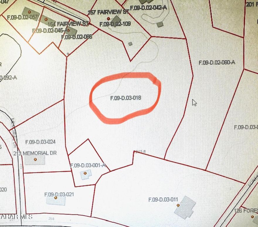 Perfect lot for residential development.   Mature trees, close to shopping, minutes to downtown Bedford.