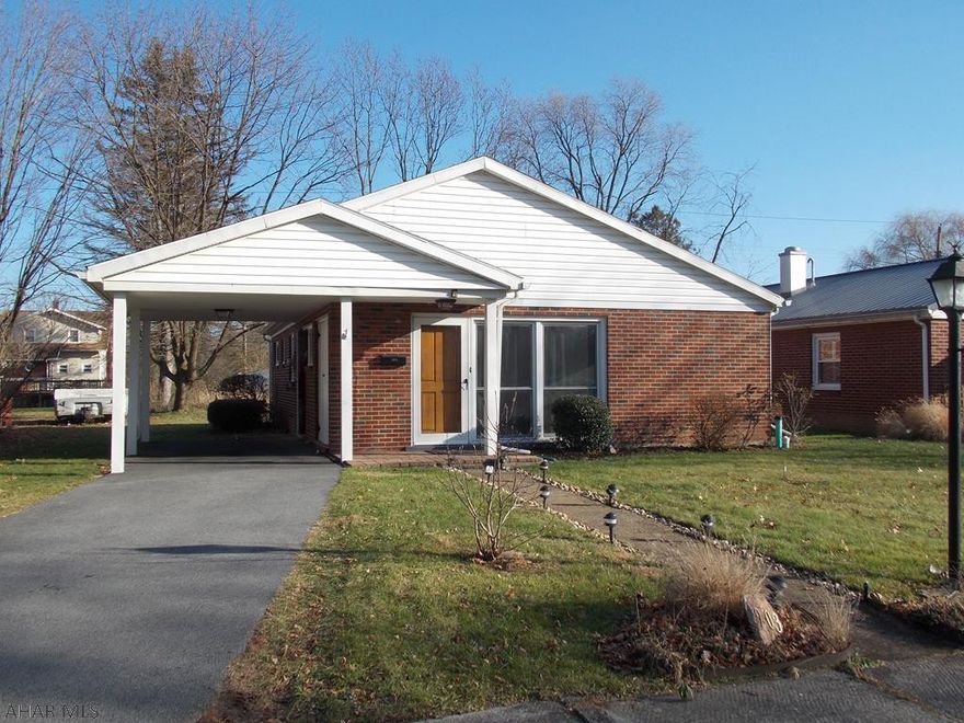 This adorable brick home is move in ready with new windows, new kitchen, updated bath and a new driveway. Very conveniently located on a quiet street of of RT 22. Perfect for starter home or for those who want to downsize and travel. Maintenance free, easy living, don't wait to make the house your new home.  Property does require flood insurance if Buyer gets a mortgage.  At a sales price of 108,000 we have a quote of $1,082.. If you pay cash no flood insure is required. Seller never had insurance and never wished she did,  never had an issue with water.  Give us a call to see if this home may work for you.