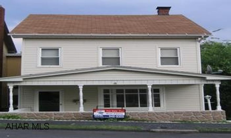 Large 2.5 Story with loads of Potential!  Great layout, hardwood floors, pellet stove, new fan on furnace, 1st floor laundry, deck, finished attic & more! Move right in this vinyl sided beauty with spacious rooms.  Beautiful Fairview Area!  Across from McCauliffe Hieghts at Irving Elementary.