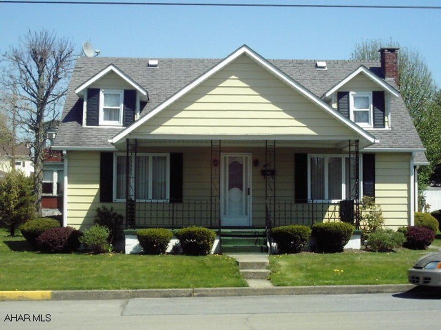 The perfect starter or retirement home with first floor bedroom & full bath, Many updates, well manicured yard with 1 car detached garage