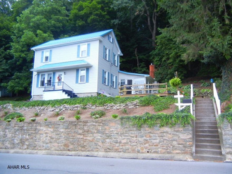 Well maintained, 3 BR, 1.5 BA, 2 story on approximately 1.3 wooded acres. Live in the borough yet be on the edge of town. A number of great features with this property. Family room with propane stove, re-wired, central air, metal roof, deck. A must see property!