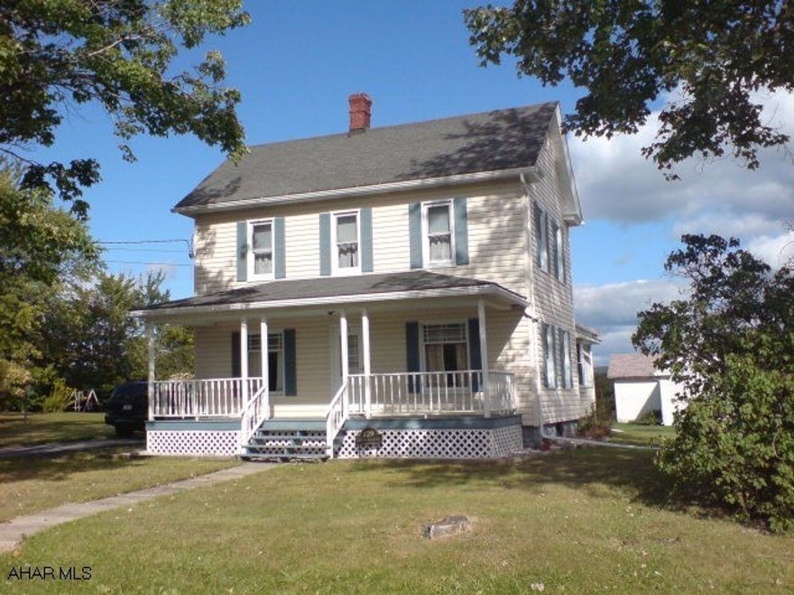 Great house on the mountain.  Updated exterior with newer vinyl siding and windows.  Older kitchen and bath but functional.  Real potential with this house.