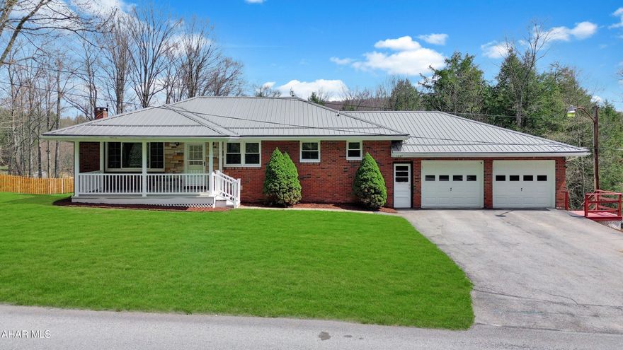 Welcome to 1327 Allie Buck Road in the Central Cambria School District! This beautifully updated ranch-style home offers space, flexibility, and a prime location backing directly to the Ghost Town Trail. The main level features a spacious living room, dining area, updated kitchen with included appliances, three generously sized bedrooms, an updated full bathroom, and convenient first-floor laundry with an additional full bath. The fully finished walkout basement expands your living space with a large family room, kitchenette, fourth bedroom, two bonus rooms perfect for office or hobby use, plus a dedicated storage/mechanical area. Outside, enjoy a spacious yard with close trail access, covered front porch, ample off-street parking, two sheds, and a heated two-car attached garage. Recent updates and features include new flooring throughout, fresh paint, metal roof, mini-split units, generator hookup, and more. This move-in ready home offers comfort, versatility, and a great setting. Schedule your showing today!