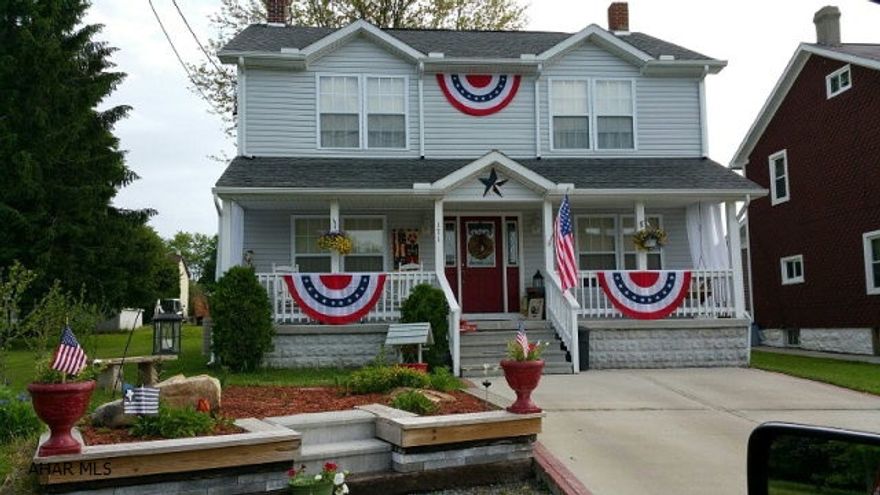 2 story, 3 BR home on a 50 x 150 lot. Central air. Electric heat pump is the primary heat source with oil FA backup.Home totally re-built 2011.  Off street parking.