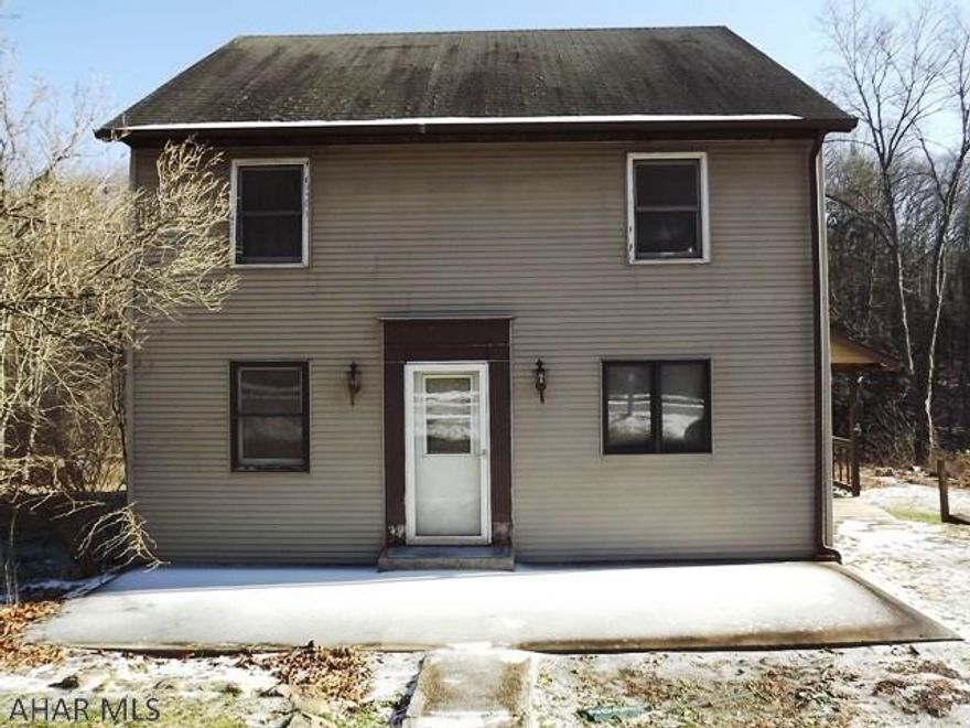 Nice opportunity here with this 4 bedroom, 2 full bath bungalow. Close to Raystown Lake and all amenities. Information is deemed reliable but not guaranteed.