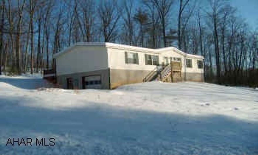 Sold "as is"  Private location near Raystown Lake.   From Fredricksburg Mountain, turn left onto 26, go approx. 10 miles (through Marklesburg), turn left @ Best gas station onto Mountain Rd, then left  to Redstone Ridge Road.  Left to Thistle Lane, bear left at the T. House .25 miles on the right.
