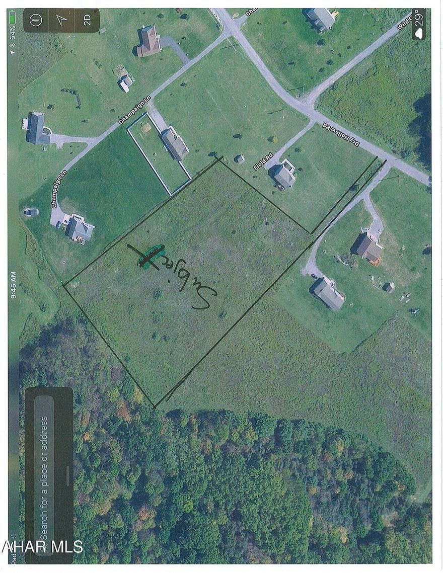 Build Your Dream Home in Warriors Mark
Discover the perfect balance of peace and convenience on this beautiful 4.47-acre level lot offering breathtaking views. Nestled in a rural but not too rural setting, this property provides the serenity of the countryside while still being just minutes from Penn State  and all the amenities of both State College and Altoona.
With electricity already run to the lot line, this property is ready for your vision—whether that's a forever home, a weekend retreat, or an investment in the beauty of Central Pennsylvania. Enjoy wide-open skies, rolling scenery, and a welcoming community that blends small-town charm with easy access to shopping, dining, and entertainment.
A truly special opportunity to build your dream home and enjoy the best of both worlds—peaceful rural living with the convenience of nearby town life.