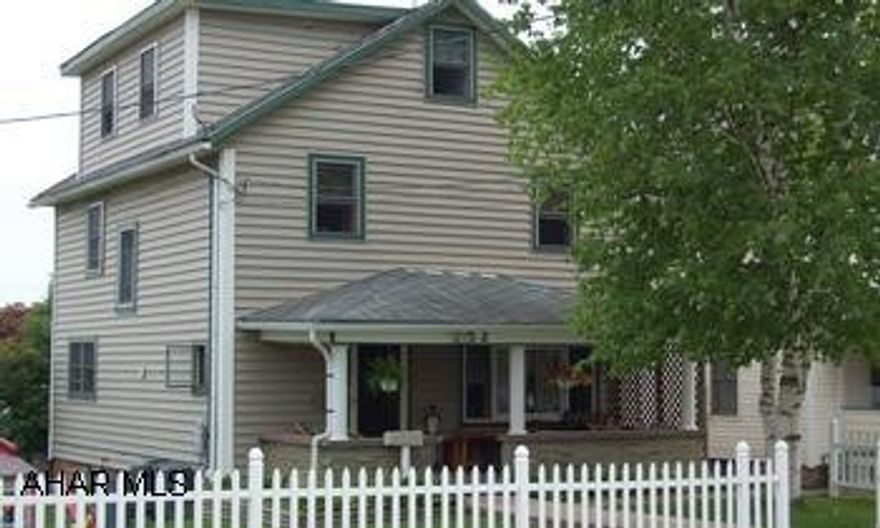 Ebensburg- 2 story vinyl sided 3 BR home with 1 full, 3/4 & (2) 1/2 baths. Large Oak Kitchen & Hardwood flrs. throughout main floor. Gas hot water radiator heat & 1 car detached garage. Call Scott @ 472-4761 to set up an appointment! Ebensburg- 2 story vinyl sided 3 BR home with 1 full, 3/4 & (2) 1/2 baths. Large Oak Kitchen & Hardwood flrs. throughout main floor. Gas hot water radiator heat & 1 car detached garage. Call Scott @ 472-4761 to set up an appointment!